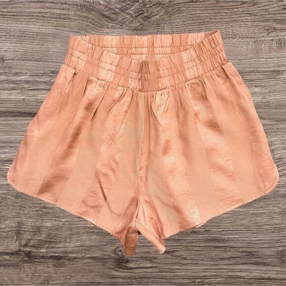 Victoria's Secret Pants - Victoria’s Secret Glossy Satin High-Rise Shorts from the 2019 Summer Collection.